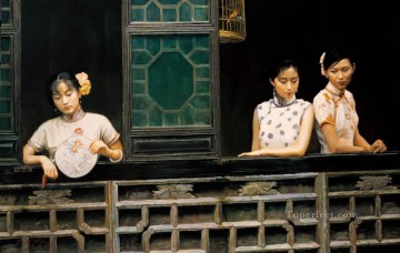 chicas chinas Painting - Erótica China Chen Yifei Chica